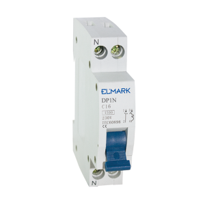 SIGURANTA F+N 16A/4,5KA CURBA C - ELMARK