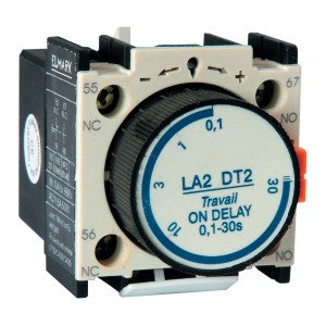 Releu de timp LT02-DT0 NO+NC 0.1-3 sec.