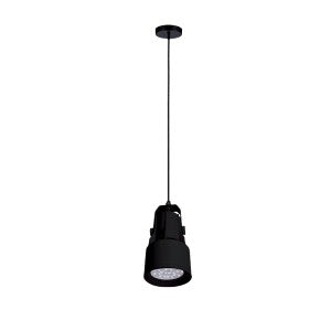 SKY PENDANT 1XE27 PAR30 6400K BLACK Ô100MM