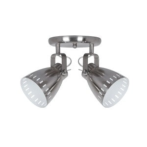 NOAH SPOT 2XE27 SATIN NICKEL D310mm