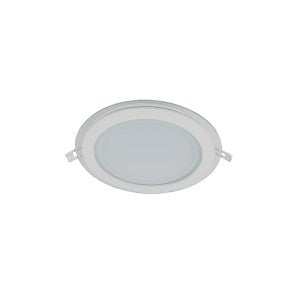 LED PANEL ROUND + GLASS 18W 3000K/1440LM D200MM