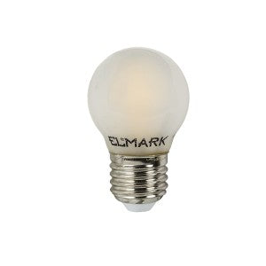 LED GLOBE G45 FILAMENT 4W E27 230V 2700K/400LM FROSTED