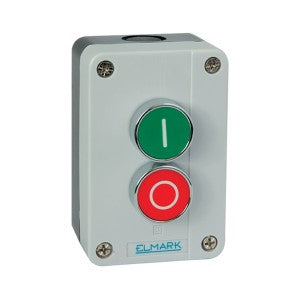 BUTON APLICAT DUBLU XAL-B213 ROSU/VERDE NO+NC