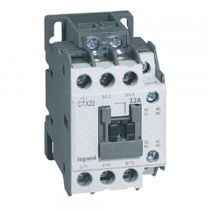 CONTACTOR 3P 220V 12A NO+NC