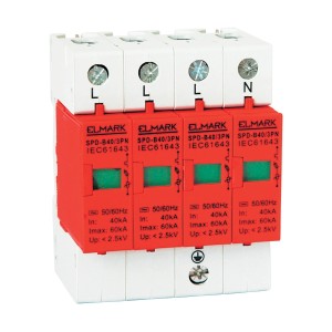 Descarcator SPD-B40/3PN Isn 40kA 3PN