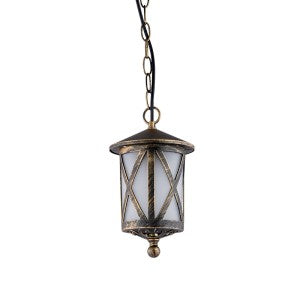 ERIK 103 LANTERN HANGING 1XE27 ANTIQUES BRASS