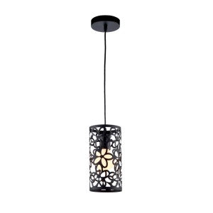 JANIS-1A PENDANT 1XE27 BLACK D130mm