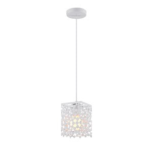 JANIS-1B PENDANT 1XE27 WHITE 130X130mm