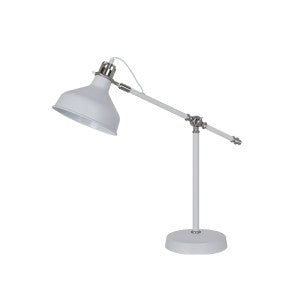 JOHN TABLE LAMP 1XE27 WHITE H600mm