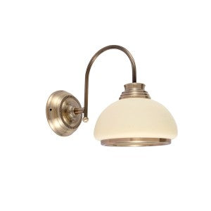 KRISTA WALL LAMP 1XE27 GOLDEN COOPER BRASS